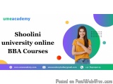 Shoolini University Online Bba Courses