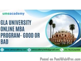 GLA University Online MBA Program- Good or Bad