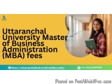 Uttaranchal University Master Of Business Administration (mba) Fe...