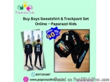 Buy Boys Sweatshirt & Trackpant Set Online â€“ Paparazzi Kids