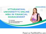 Uttaranchal University's Online MBA in Financial Management