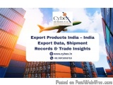 Export Products India – India Export Data, Shipment Records & Tra...