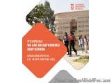 The image is an advertisement for the Chaman Bharatiya School, an authorized IBDP school in India. The background of the imag...