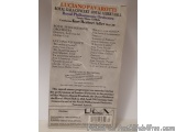 The image is a photograph of the back cover of a CD titled "Luciano Pavarotti Royal Gala Concert - Royal Albert Hall". The co...