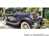 Make a Grand Entrance with Vintage Cars on Rent for Wedding
