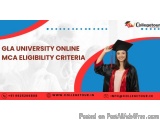 Gla University Online Mca Eligibility Criteria