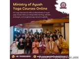 Ministry of Ayush Yoga Courses Online | 500 Hour Yoga Teacher Training Online