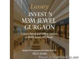 Invest in Footfall: M3M Jewel Retail Space Available for Sale