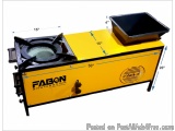 The image shows a yellow-colored machine with the brand name "FABON" written on it. The machine has a rectangular shape with...