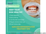 Safe Gum Depigmentation Treatment at Dr. Gargâ€™s Multispeciality Dental Center