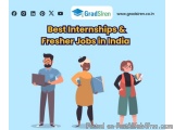 Best Internships & Fresher Jobs in India