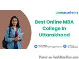 best online MBA college in Uttarakhand