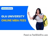 Gla University Online Mba Fees