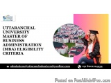 Uttaranchal University Executive Mba Eligibility Criteria
