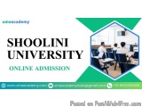 Shoolini University Online Admission
