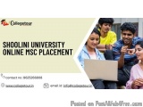 Shoolini University Online Msc Placement