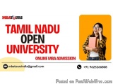 Tamil Nadu Open University Online Admission
