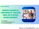 Sikkim Manipal University Online MBA In System Management