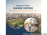 The image is an advertisement for a parent's complete guide to the perfect family home. The background of the image is a city...