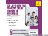 Top Java Real Time Projects Online Training In Hyderabad
