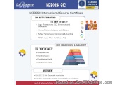 One Certificate. Infinite Possibilities. That's NEBOSH IGC.