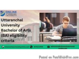 Uttaranchal University Bachelor Of Arts (ba) Eligibility Criteria
