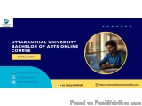 Uttaranchal University Bachelor Of Arts (ba) Online Course