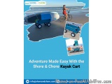 Adventure Made Easy With the Shore & Chore Kayak Cart