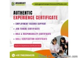 Gurgaonâ€™s Reliable Experience Certificate Provider