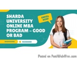 Sharda University Online MBA Program - Good or bad