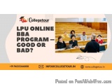 Lpu Online Bba Program – Good Or Bad?