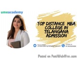 Top Distance Mba College In Telangana Admission
