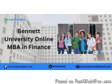 Bennett University Online Mba In Finance