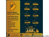 Trucks from the UAE to Saudi Arabia