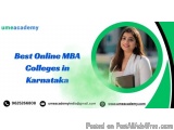 Best Online MBA Colleges in Karnataka