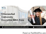 Uttaranchal University Executive Mba Fees