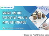 NMIMS Online Executive MBA in Applied Finance