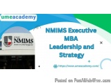 NMIMS Online Executive MBA Leadership and Strategy