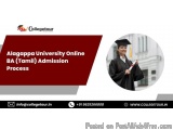 Alagappa University Online Ba (tamil) Admission Process