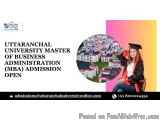 Uttaranchal University Online Mba Admission Open