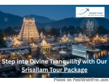 The image shows a beautiful view of the Sri Srinivasa Temple in Sri Lanka. The temple is located on the banks of the Ganges R...
