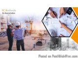 The image is a collage of three different elements related to construction and engineering. On the left side of the image, th...
