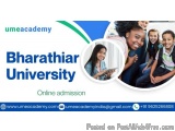 Bharathiar University online admission