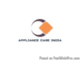 The image is a logo for Appliance Care India. It is a simple design with a white background and black text. The logo consists...
