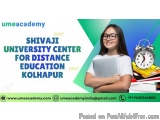 Shivaji university center for distance education kolhapur