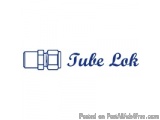 The image is a logo for a company called "Tule Lok". The logo is written in a cursive font in blue color. The word "TULE LOK"...