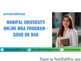 Manipal University Online MBA Program - Good or Bad