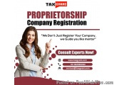 Proprietorship Business Registration Online | Tax Gyani