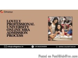 Lovely Professional University Online Mba Admission Process