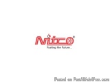 The image is a logo for a company called Nitro. The logo is written in a bold, sans-serif font and is in a red color. The wor...